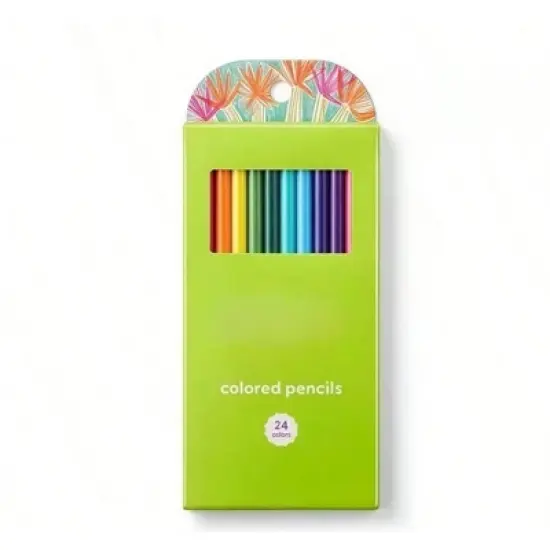 HTUTWOO 24ct Colored Pencils,Classic Colored Pencils Bring Vibrant Hues To Your Art image {3}