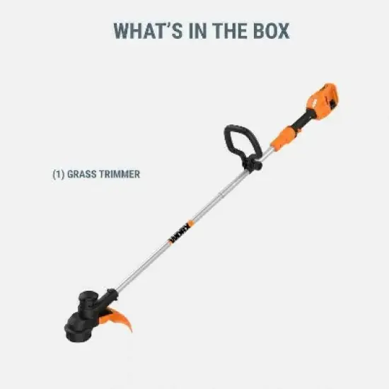 Worx WG183.9 40V 13" Cordless String Trimmer (Tool Only) image {2}