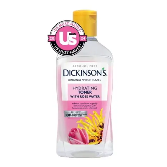 Dickinson's Enhanced Witch Hazel with Rosewater Alcohol-Free 98% Natural Formula Hydrating Toner - 16 fl oz image {5}