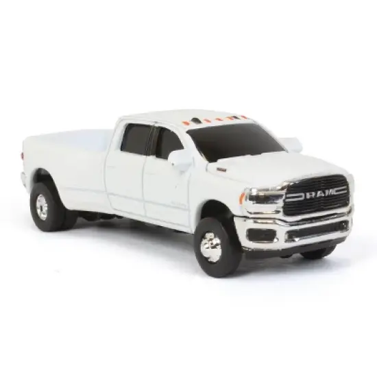ERTL 1/64 Ram 3500 Die-cast Dually Pickup, White, Collect N Play by ERTL, 47169-2 image {1}