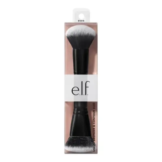 e.l.f. Liquid Bronzer & Contour Duo Makeup Brush image {4}