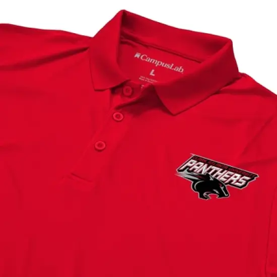 Men's Clark Atlanta University Adult Polo Left Chest Logo image {3}