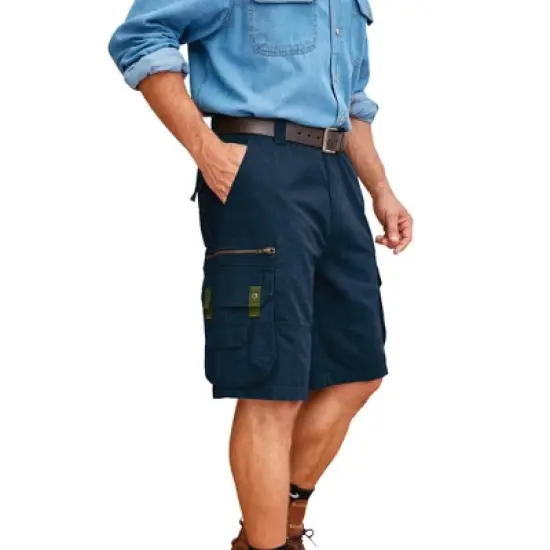 Boulder Creek by KingSize Men's Big & Tall  Ripstop Cargo Shorts image {5}