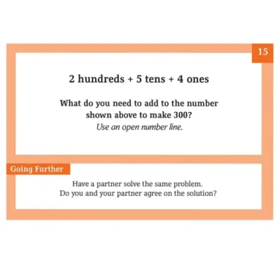 Didax Problem Solving Practice Cards, Grade 3 image {2}