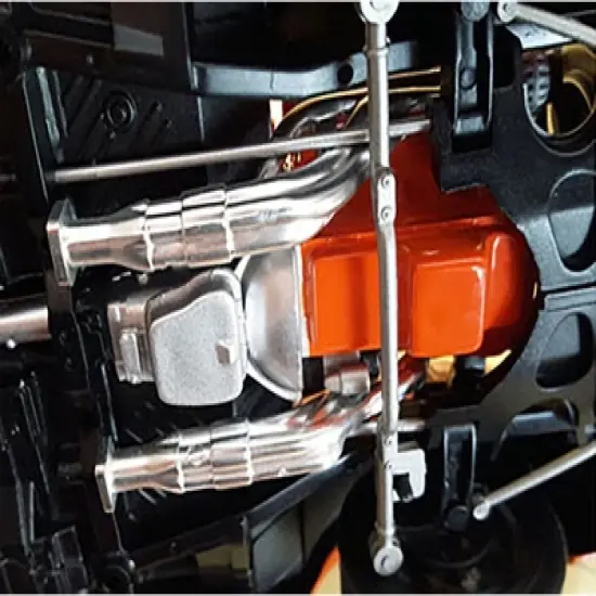 Hemi Bullet Hemi 426 Engine with Headers and Transmission Replica 1/18 by Acme image {2}