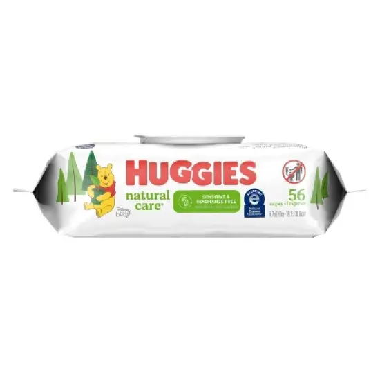 Huggies Natural Care Sensitive Unscented Baby Wipes (Select Count) image {4}