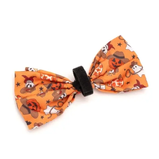 The Worthy Dog Howdyween Bow Tie - Adjustable Pet Collar Accessory image {1}