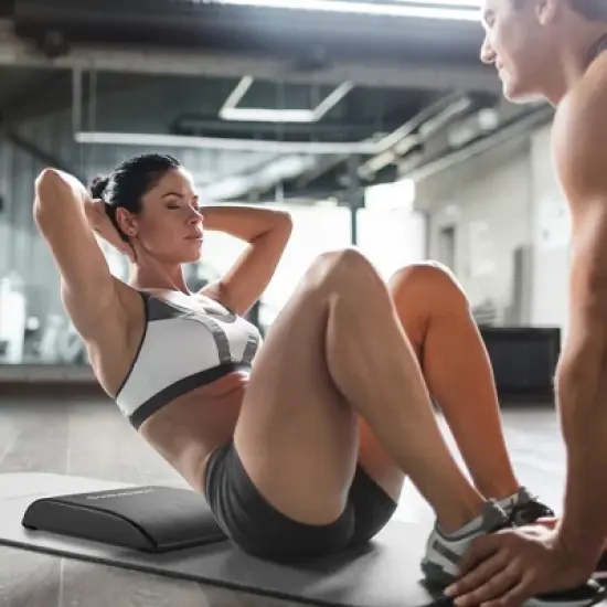 Philosophy Gym Ab Exercise Mat - Sit Up Pad -  Abdominal & Core Trainer Wedge - Crunch Pad image {3}