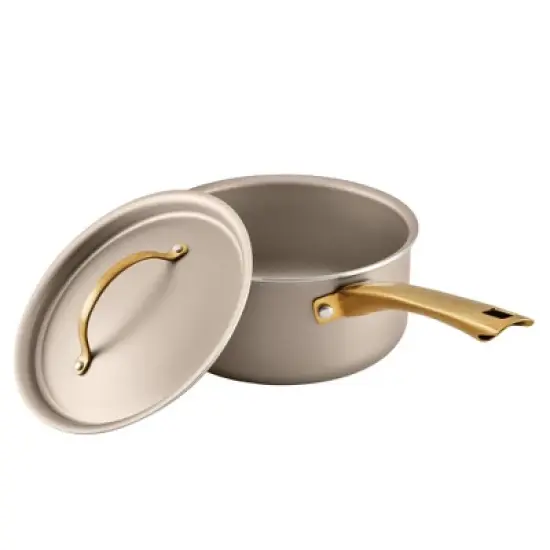 Farberware Radiant 3qt Nonstick Covered Sauce Pan: Dishwasher-Safe, Tempered Glass Lid, Electric & Gas Compatible image {9}