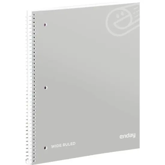Enday 1-Subject Wide Ruled Spiral Notebook - 70 Sheets image {7}