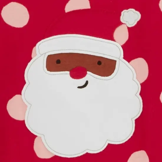 Carter's Just One You&reg; Toddler Girls' Polka Dot Santa Pajama Set image {2}