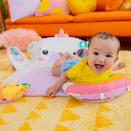 Bright Starts Tummy Time Prop and Playmat - Unicorn image {3}