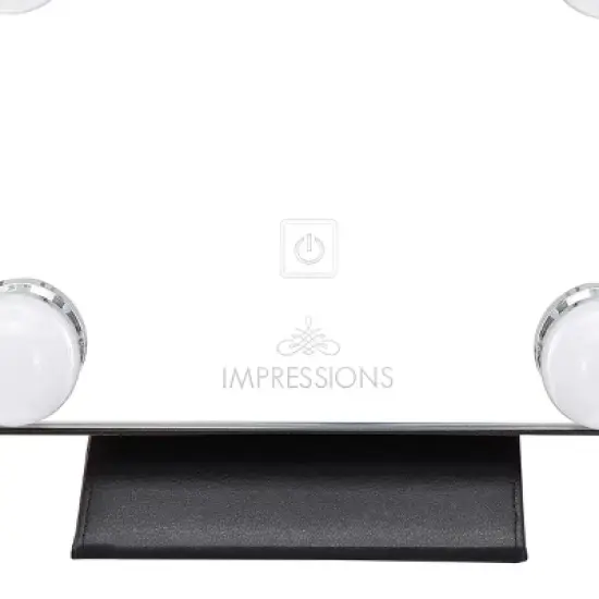 Impressions Vanity Lumi&egrave;re Touch Pad Mini LED Makeup Mirror image {9}