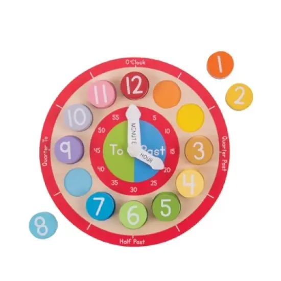 Bigjigs Toys Teaching Clock image {1}