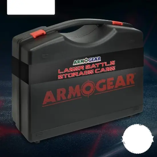 ArmoGear Laser Tag Carrying Case with Handle Laser Tag, 4-Pack Red And Black image {3}