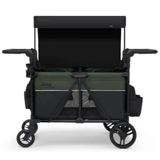 Jeep Aries Stroller Wagon by Delta Children - Black/Green image {4}