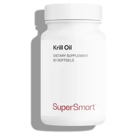 SuperSmart Krill Oil 1180mg per Day (High Absorption) - Krill Oil Omega 3 Supplement - EPA & DHA Fatty Acids | Non-GMO & Gluten Free - 60 Softgels image {7}