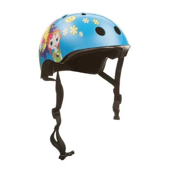 Titan Girl's Flower Princess BMX Bike for 4-9 Years with Training Wheels 16 Inch Kids Bicycle with Protective Elbow Knee Pads and a Helmet, Multicolor image {2}