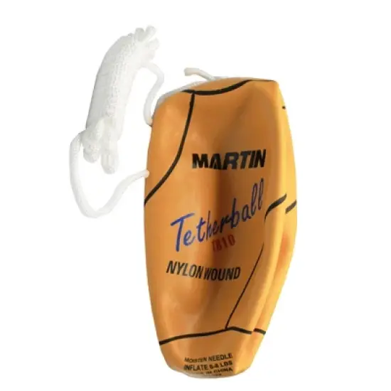 Martin Sports Tetherball, Rubber Nylon Wound image {1}