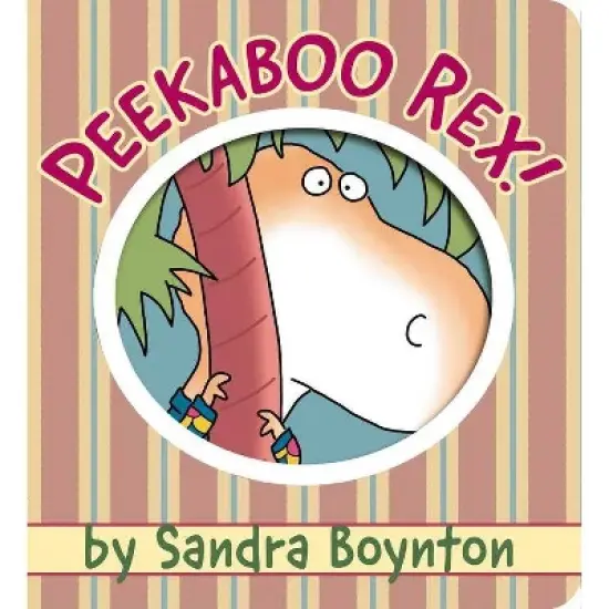 Peekaboo Rex - by Sandra Boynton (Board Book) image {1}