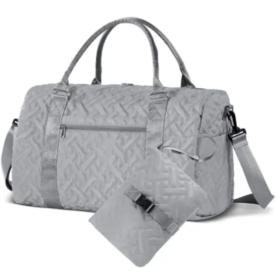 Itopfox Large Tote Diaper Bag for Mom and Baby, Hospital Bag for Twins or 2 Kids, Multi-Pocket Travel Diaper Bag with Insulated Bottle Pockets image {8}