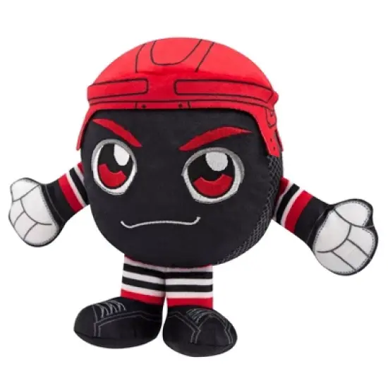 Bleacher Creatures Chicago Blackhawks 8" Kuricha Hockey Puck Sitting Plush image {3}