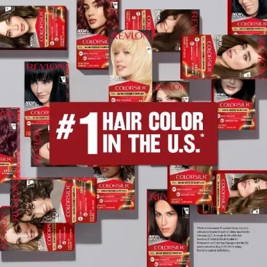 Revlon ColorSilk Permanent Hair Color with Bond Repair Complex - Reds/Auburns image {11}