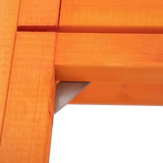 AZL1 Life Concept Pet Crates and Houses Large Outdoor Cat Enclosure with Window View Design Multi Level Activity Platforms, Orange, 100.78"*35.4"*72" image {3}