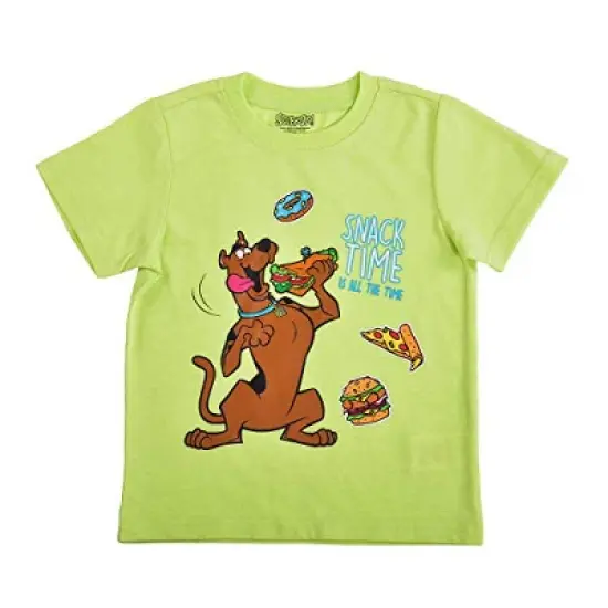 Warner Bros Boy's 3-Piece Scooby Doo Tee Shirt Set for Toddler image {2}