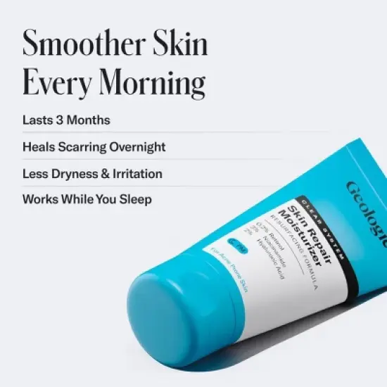 Geologie Clear System Skin Repair Moisturizer - 0.2% Retinol - 2 fl oz image {2}