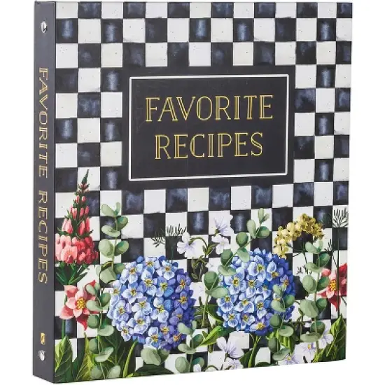 Deluxe Recipe Binder - Favorite Recipes (Hydrangea) - Write in Your Own Recipes - by  New Seasons & Publications International Ltd (Hardcover) image {1}