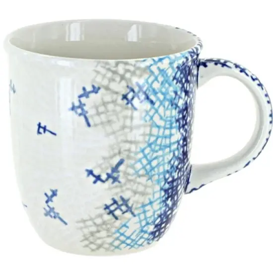 Blue Rose Polish Pottery Zaklady Mug image {16}