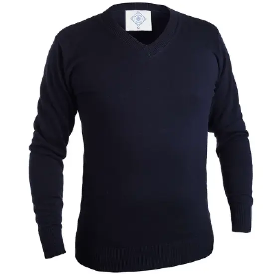 Gallery Seven | Men's Autumn Lightweight V-Neck Sweater image {12}