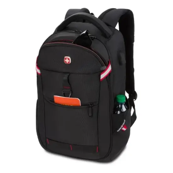 SWISSGEAR Core Travel 17" Backpack - Black image {5}
