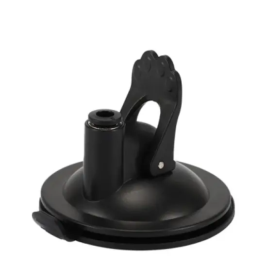 Unique Bargains Cat Teaser with Suction Cup and Bell Fluffy Plume Teasing Sticks Black Brown image {1}