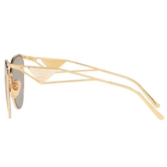 Prada PR 50ZS ZVN04T Womens Fashion Sunglasses Pale Gold 59mm image {2}