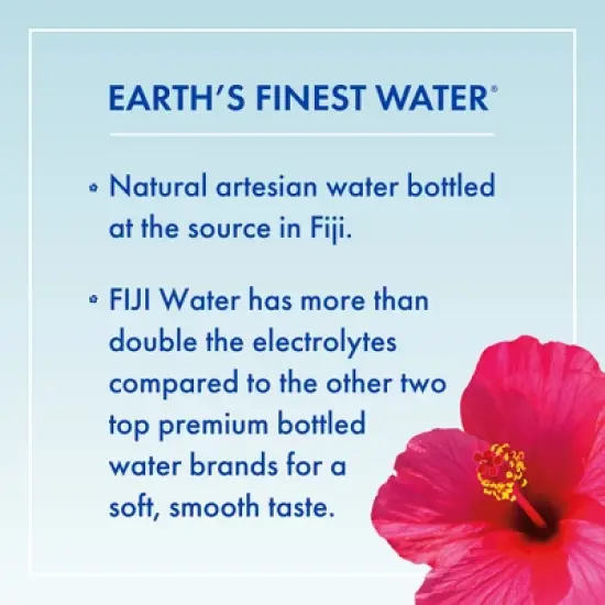 FIJI Natural Artesian Water - 1.5L Bottle image {5}