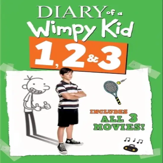 Diary of a Wimpy Kid 1, 2 & 3 (DVD) image {1}