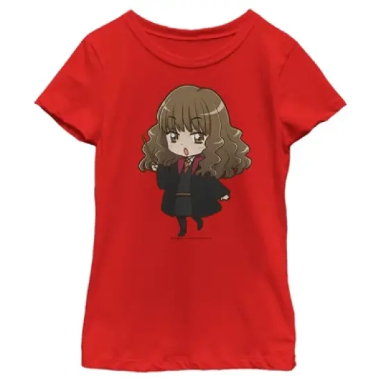 Girl's Harry Potter Hermione Cartoon T-Shirt image {4}