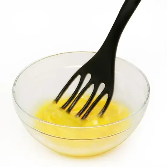 Norpro 12" Jumbo Fiskie - Ultimate Fork & Whisk Combo - Stir Mix Strain Spatula image {3}