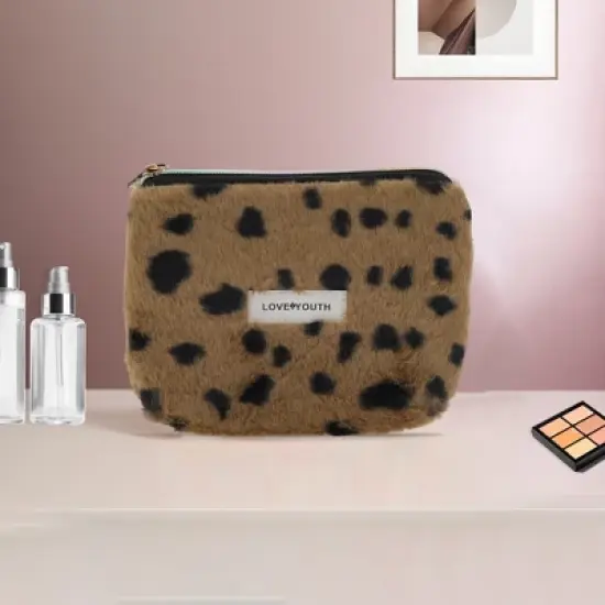 Unique Bargains Small Heart Drawstring Makeup Bag 1 Pc image {4}