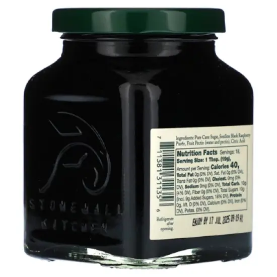 Stonewall Kitchen Seedless Black Raspberry Jam, 12.25 oz (347 g) image {2}