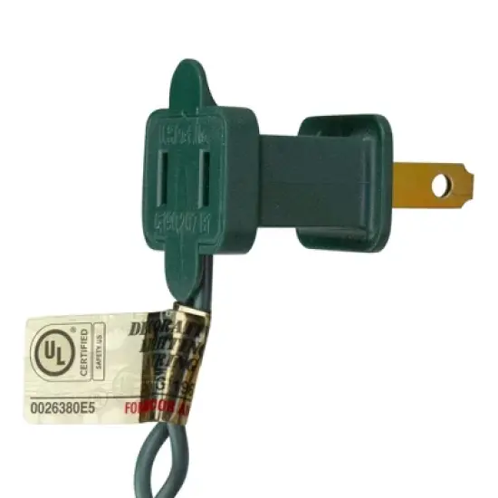 Northlight 10 Count Peppermint Candy Christmas Light Set, 6ft Green Wire image {6}