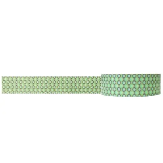 Wrapables Dotted Washi Masking Tape, Glo-Dots image {2}