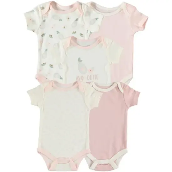 Kyle & Deena Baby Girl Onesie Bodysuit With Slogan Callout image {2}