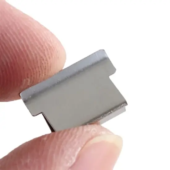 Unique Bargains Metal Reusable Clip Dispenser Refill 0.5"x0.35"x0.1" 40 Pcs image {2}