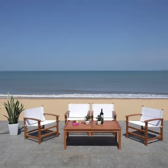 Mardin 4pc Living Set - Natural/Beige - Safavieh image {3}