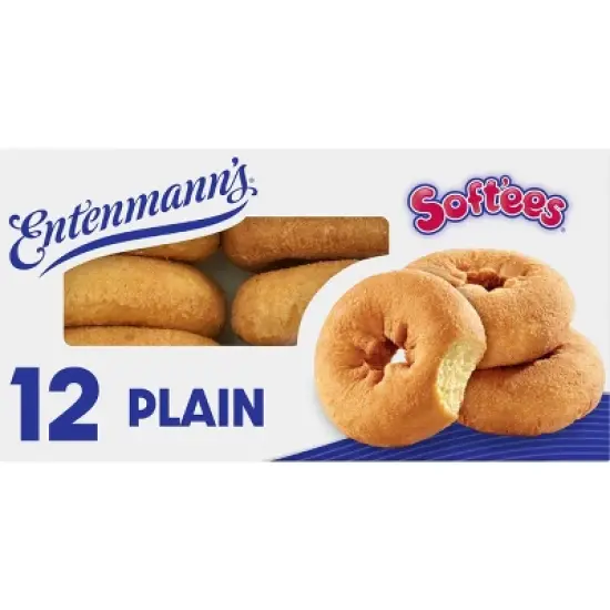 Entenmann's Soft'ees Plain Donuts - 12ct/17oz image {15}