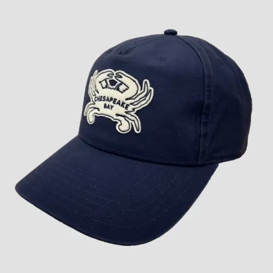 Mighty Fine Chesapeake Bay Baseball Hat - Navy Blue image {2}