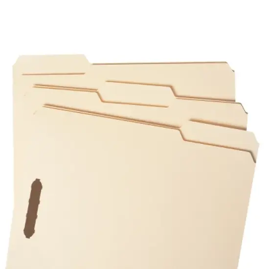 Smead Fastener File Folders, 50 Count, Manila, Reinforced 1/3-Cut Tabs, Letter Size (14537) image {10}
